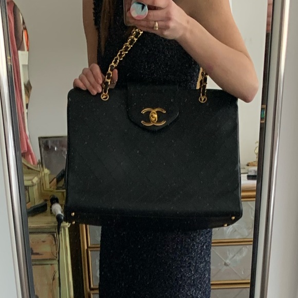 Chanel weekender model bag from early 1990’s RARE - Picture 8 of 13
